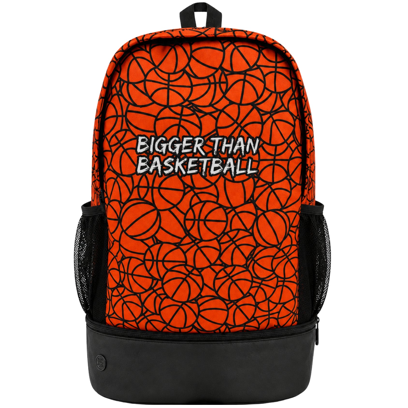 Basketball Pattern Hybrid Backpack