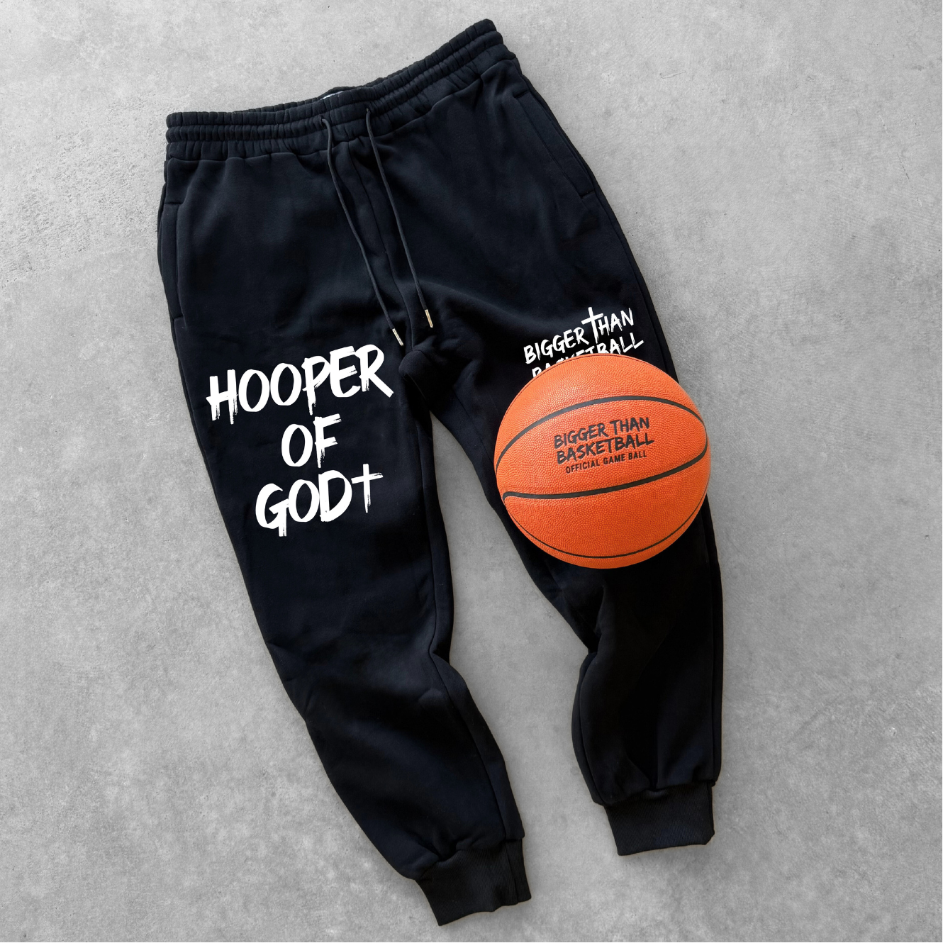 Hooper of God - Joggers - Black