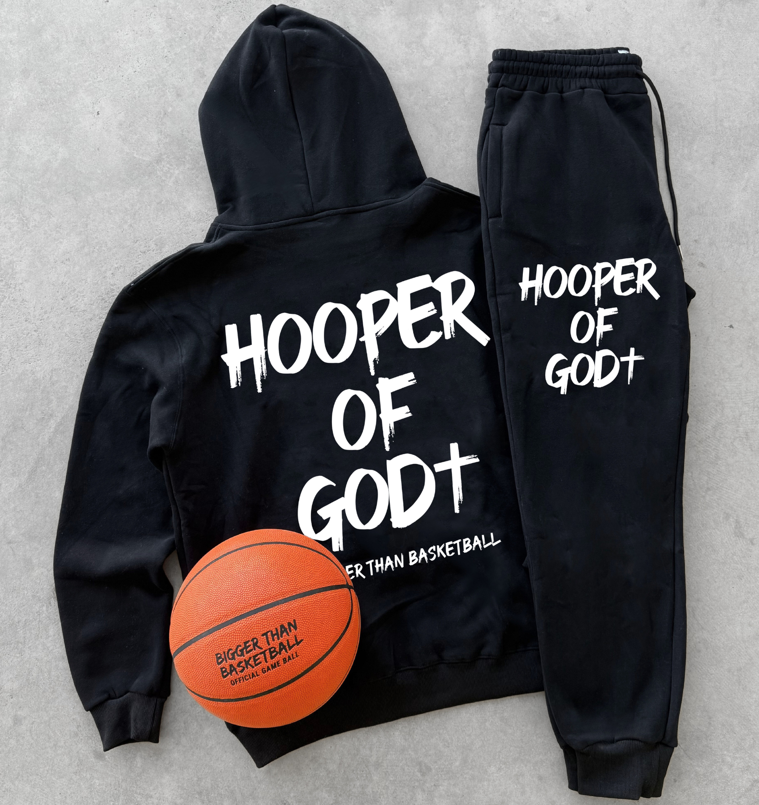 Hooper of God - Joggers - Black