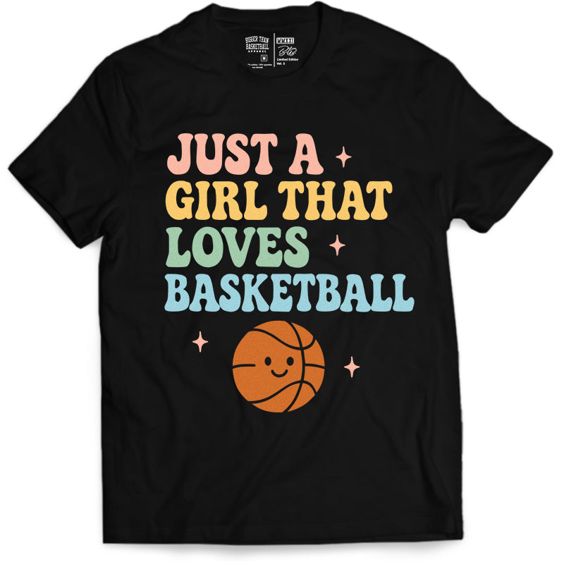 Just A Girl - T-Shirt - Black