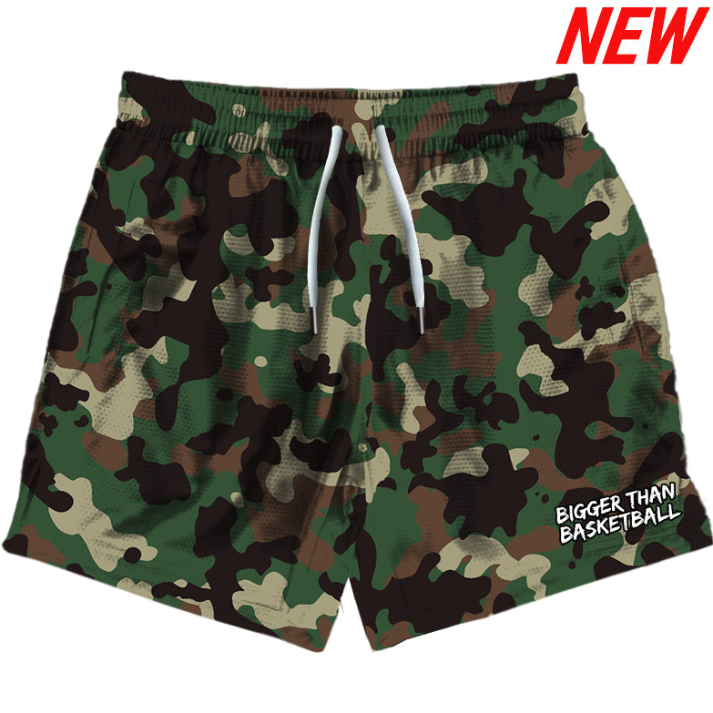 Hooper Camo - Shorts - Green