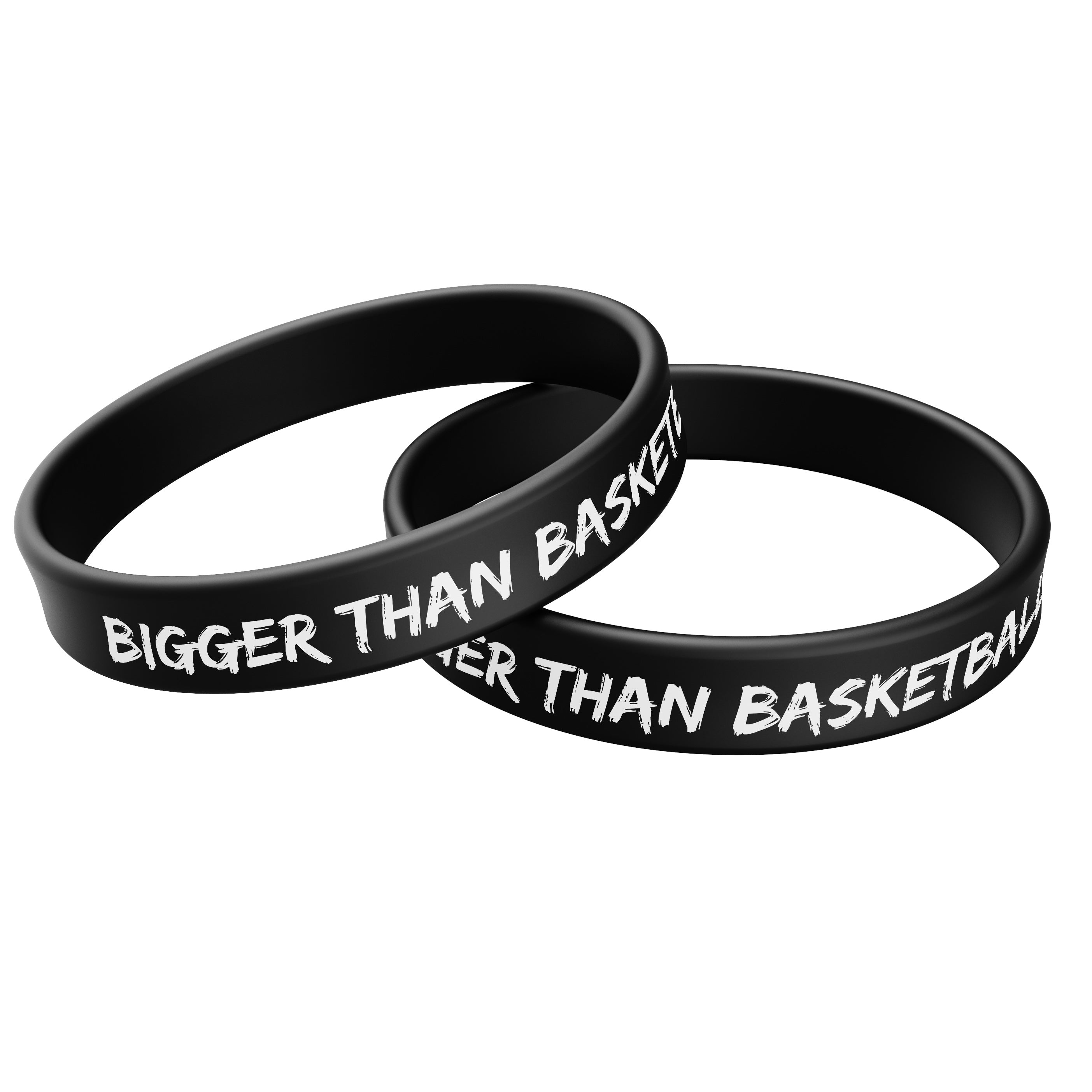 Bigger Than Basketball - Wristband - Black
