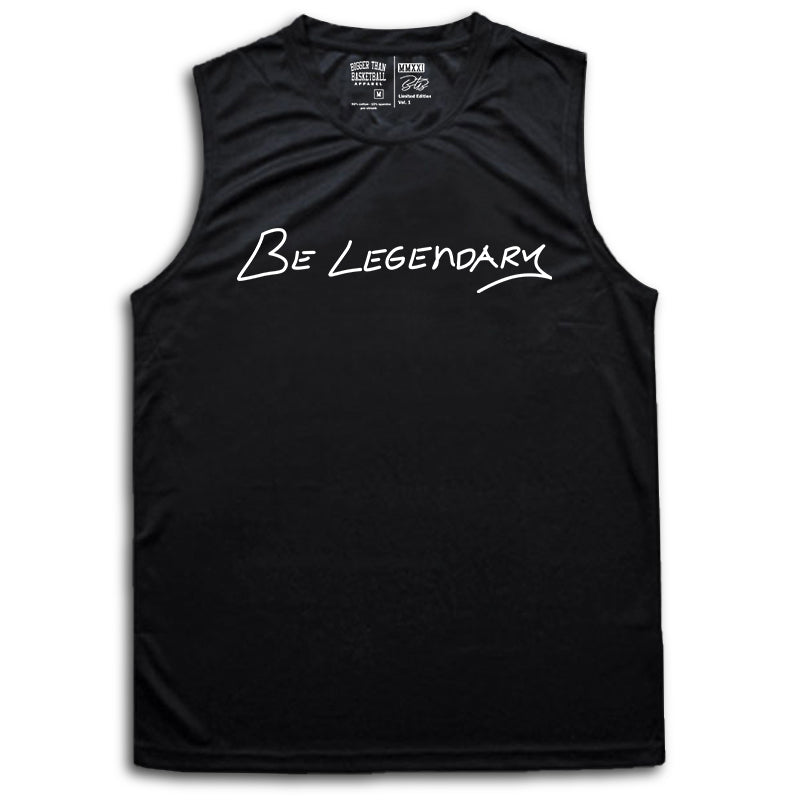 Be Legendary - Performance Tank - Black