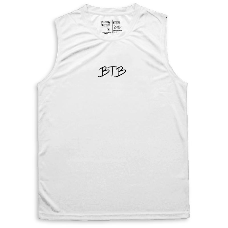 Too Busy Getting Buckets - Performance Tank - White