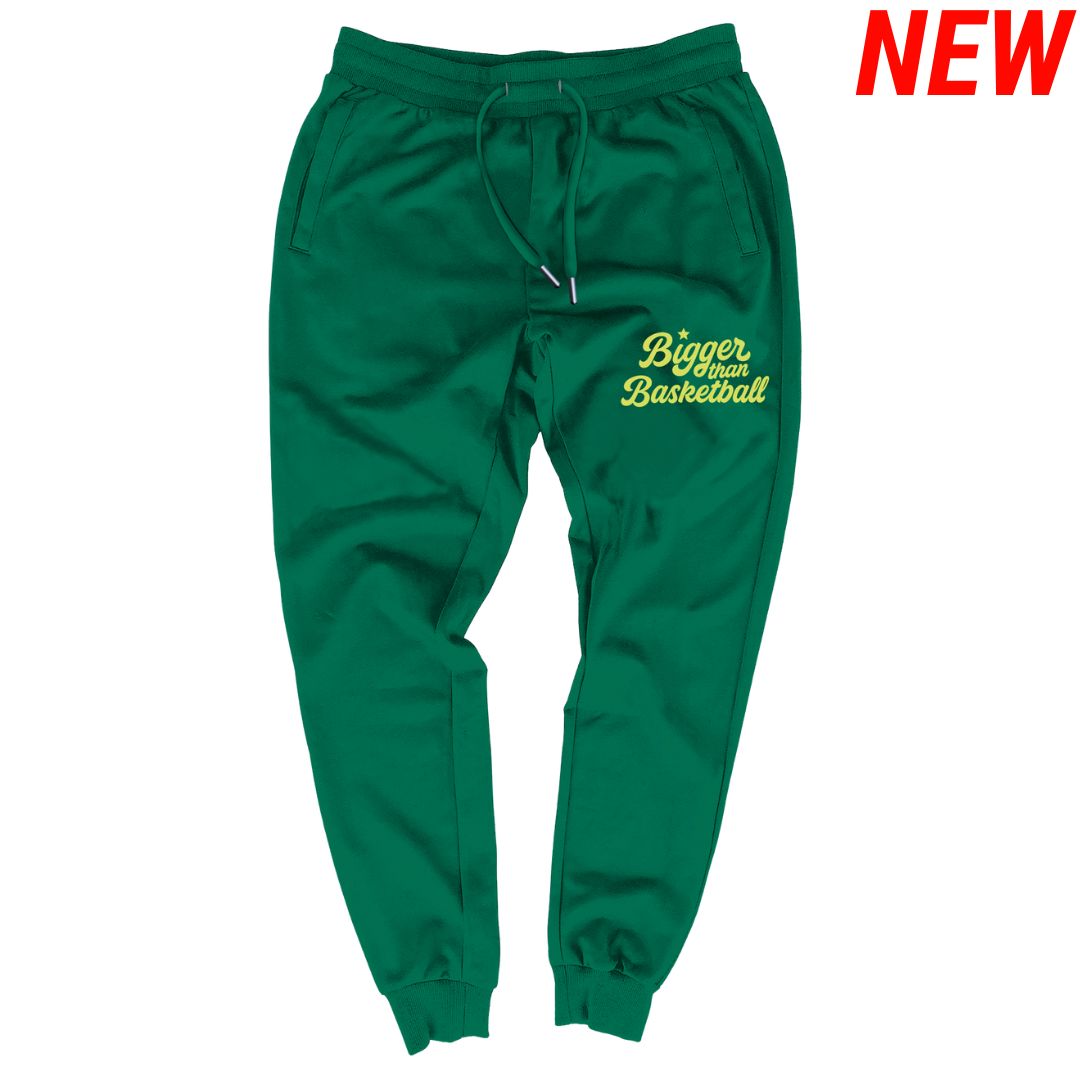 BTB Signature - Embroidered Joggers - Green