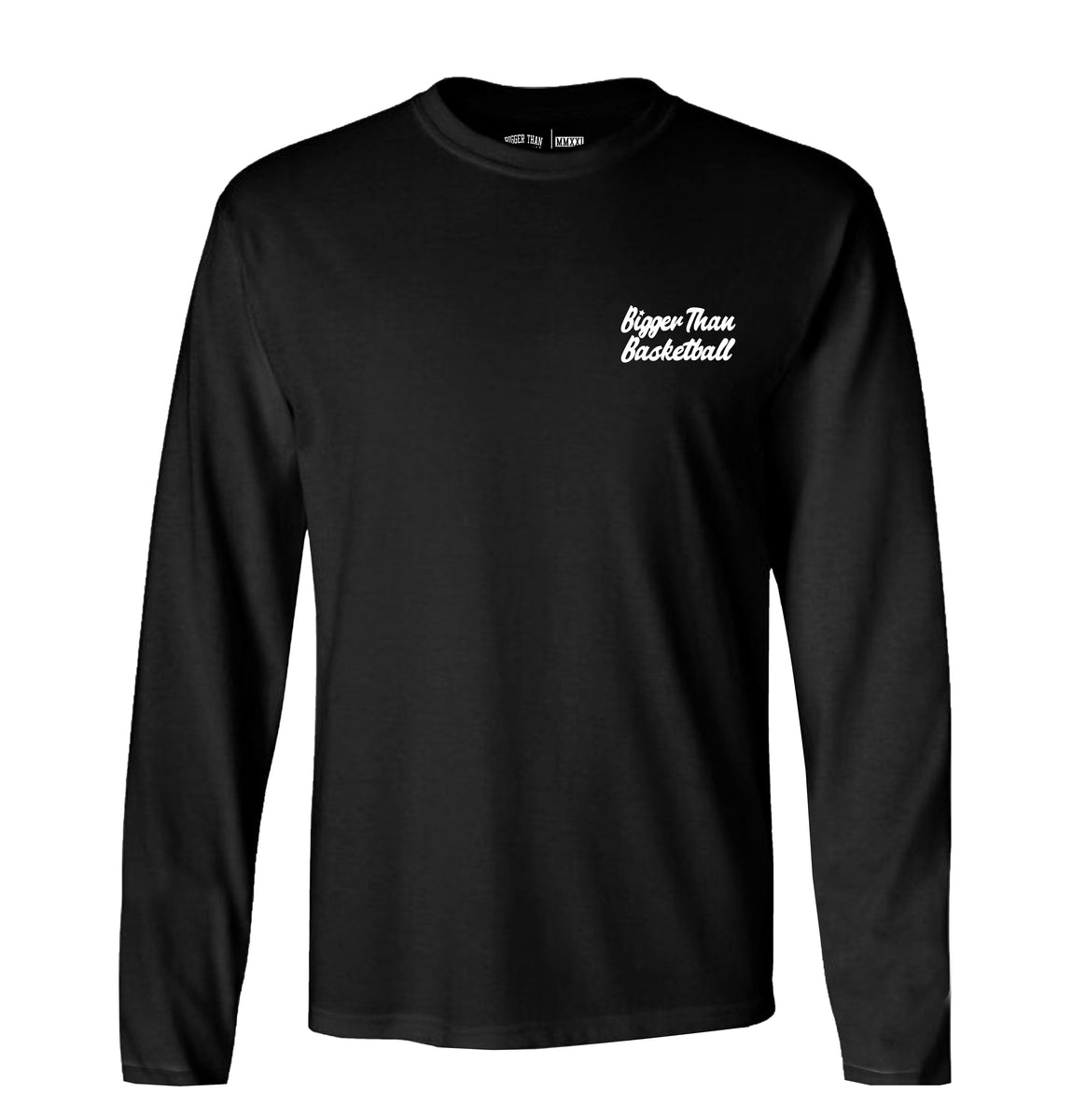 BTB Signature - Long Sleeve - Black – Bigger Than Basketball