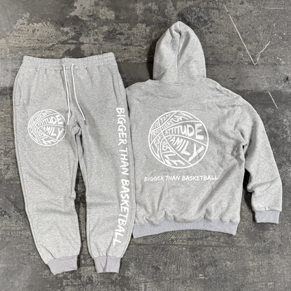 Bigger Than Basketball - Joggers - Grey