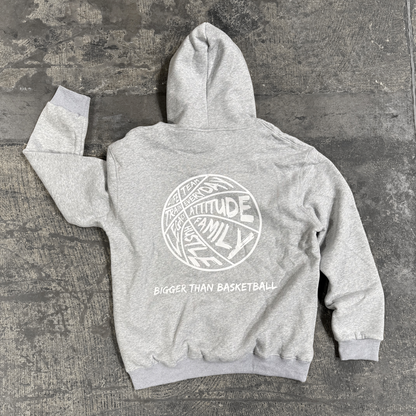Bigger Than Basketball - Hoodie - Grey