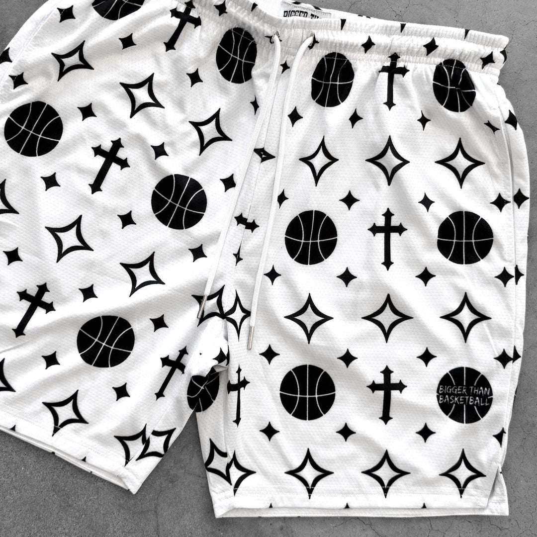 Crossover - Shorts - White