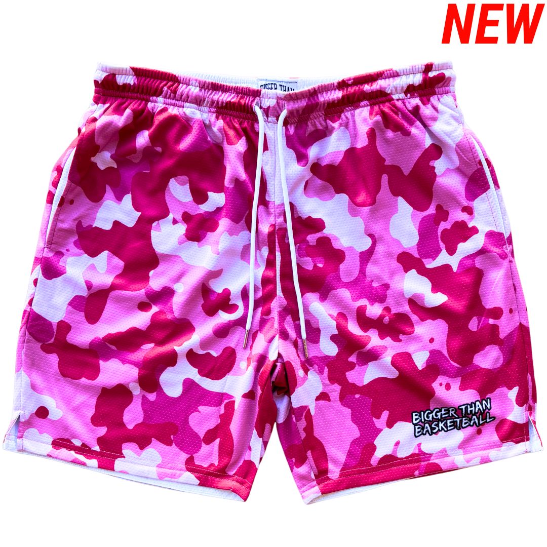 Hooper Camo - Shorts - Pink