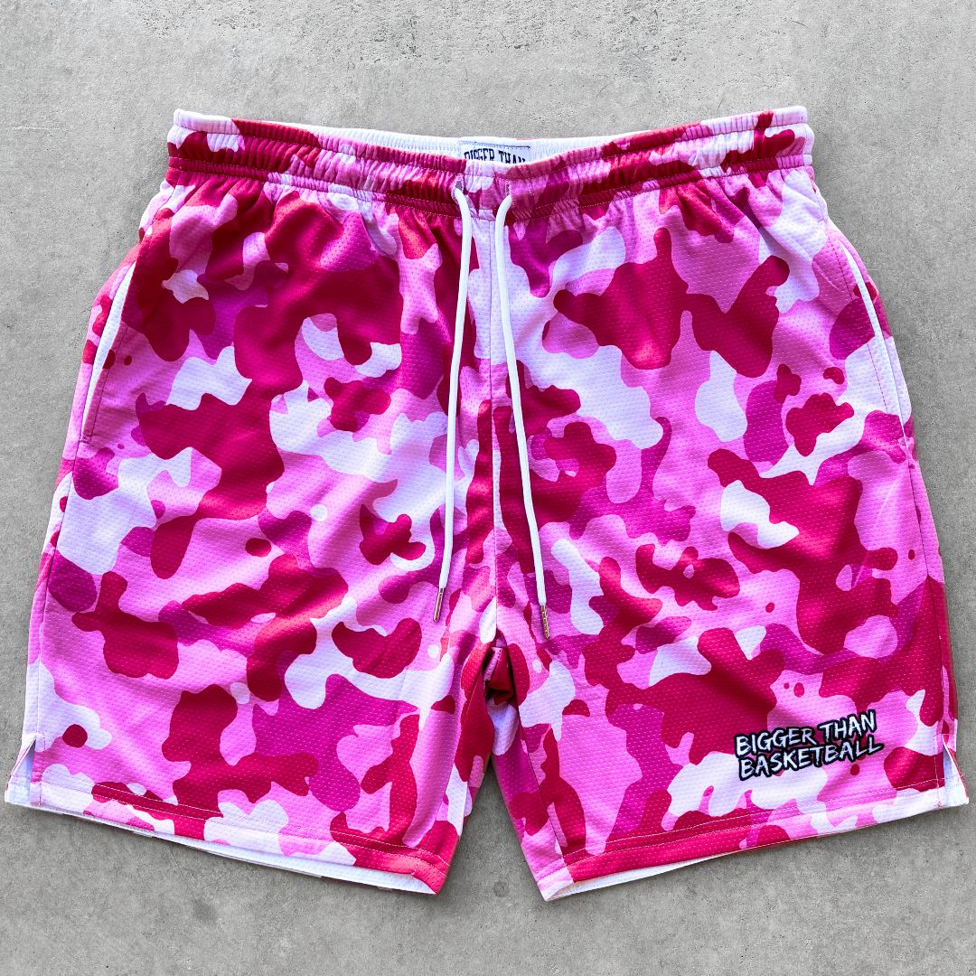 Hooper Camo - Shorts - Pink