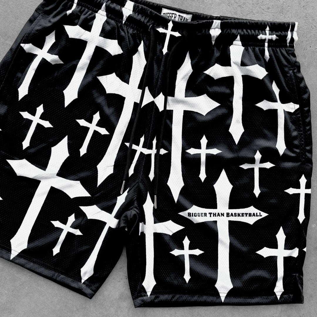 Cross Court - Shorts - Black