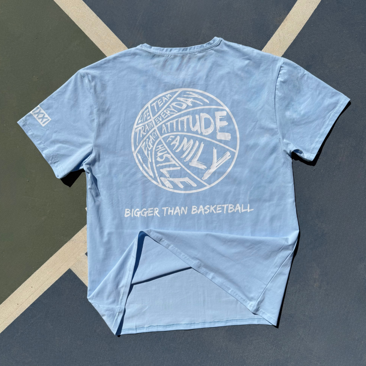 Bigger Than Basketball - T-Shirt - Carolina Blue
