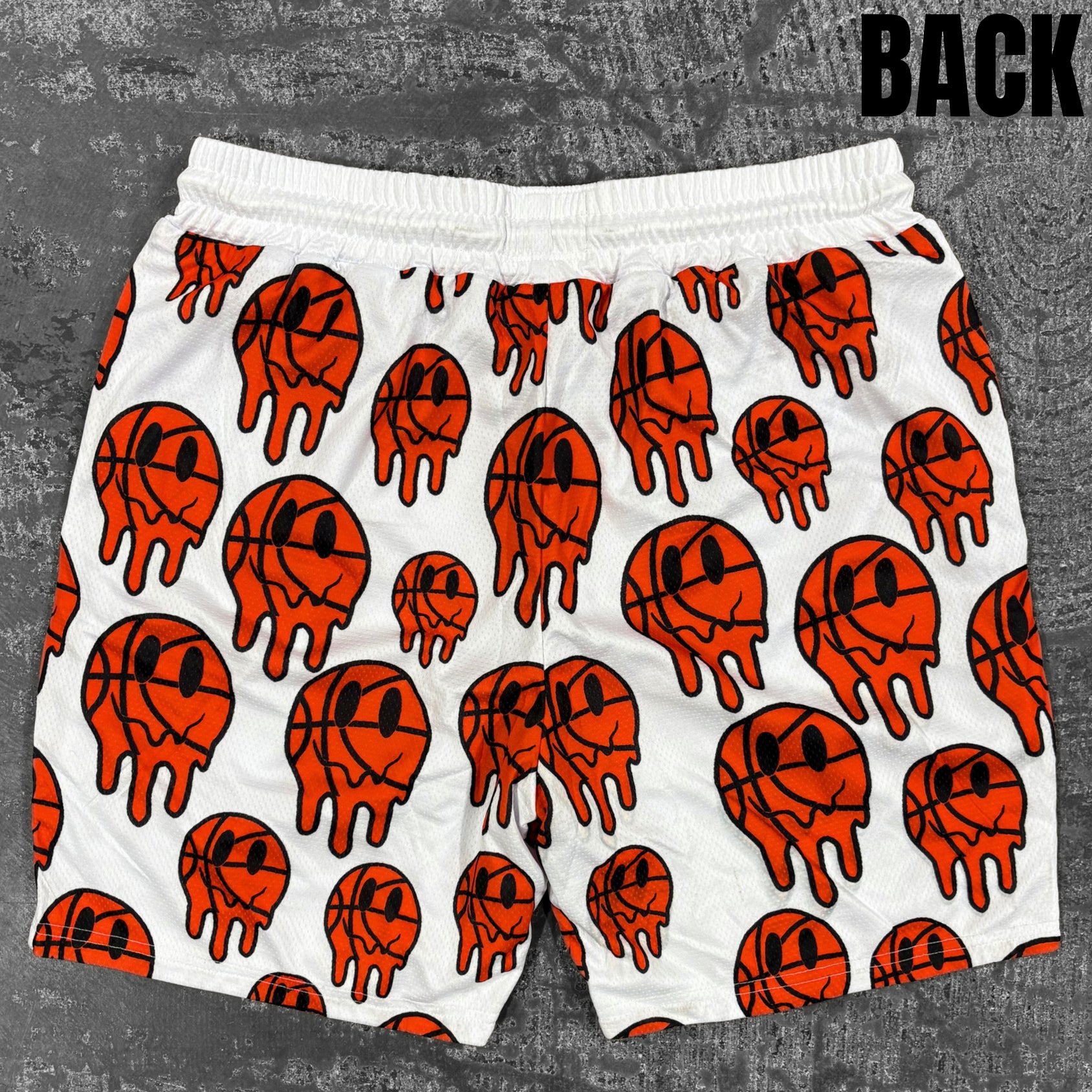 Drippy Basketball - Shorts - White