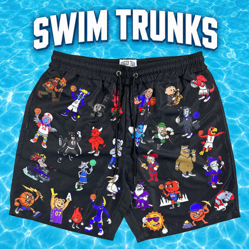 Court Cartoons - SWIM TRUNKS