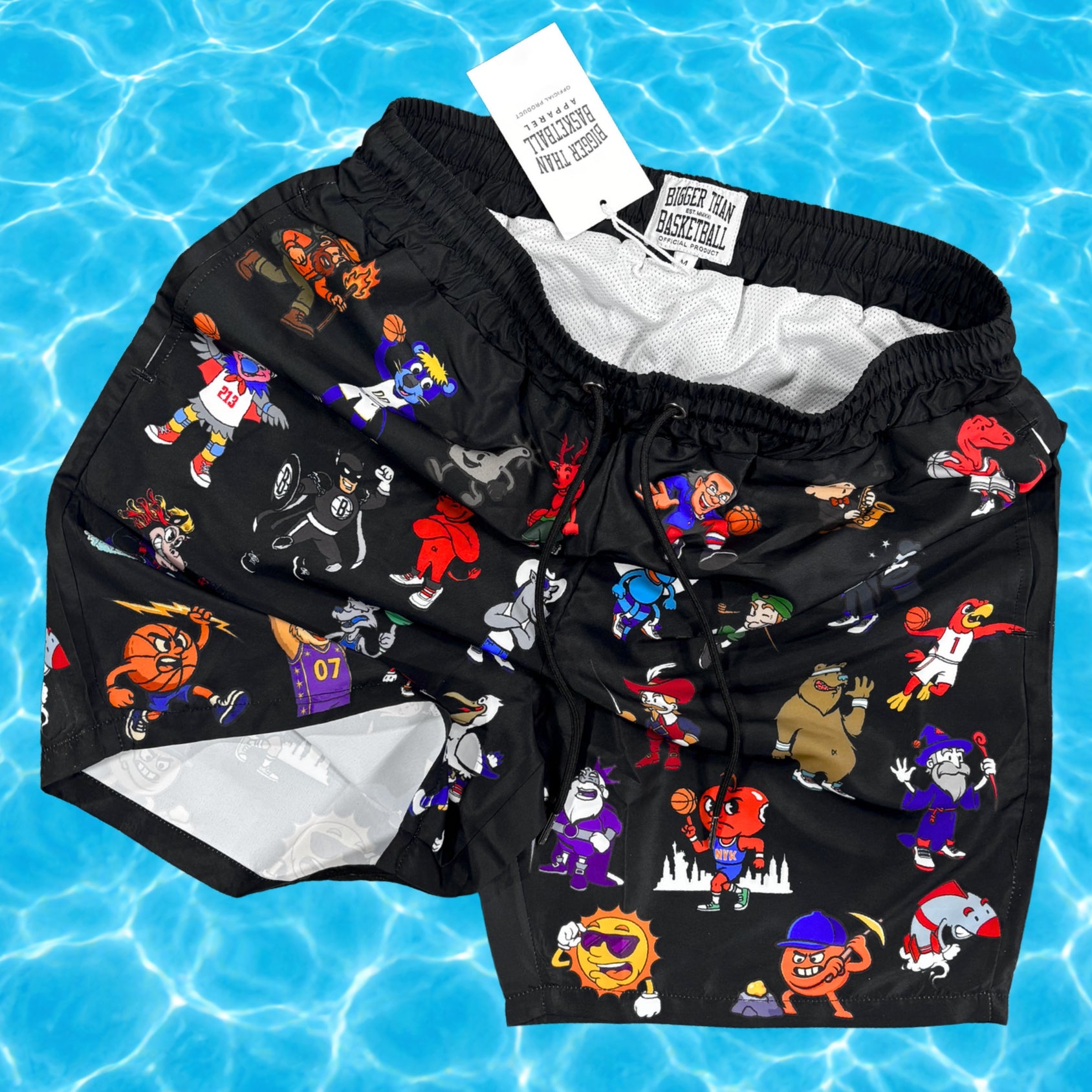 Court Cartoons - SWIM TRUNKS