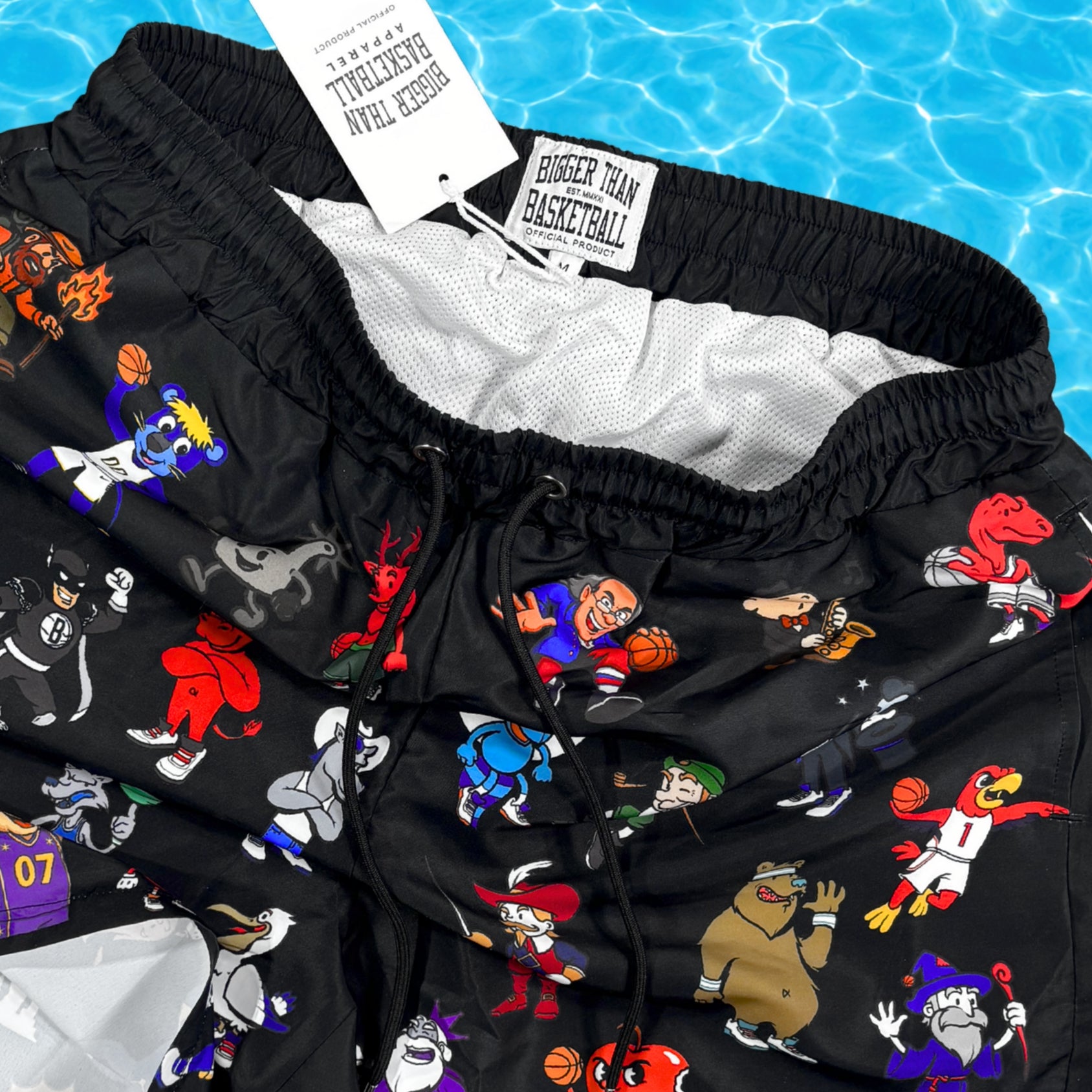 Court Cartoons - SWIM TRUNKS