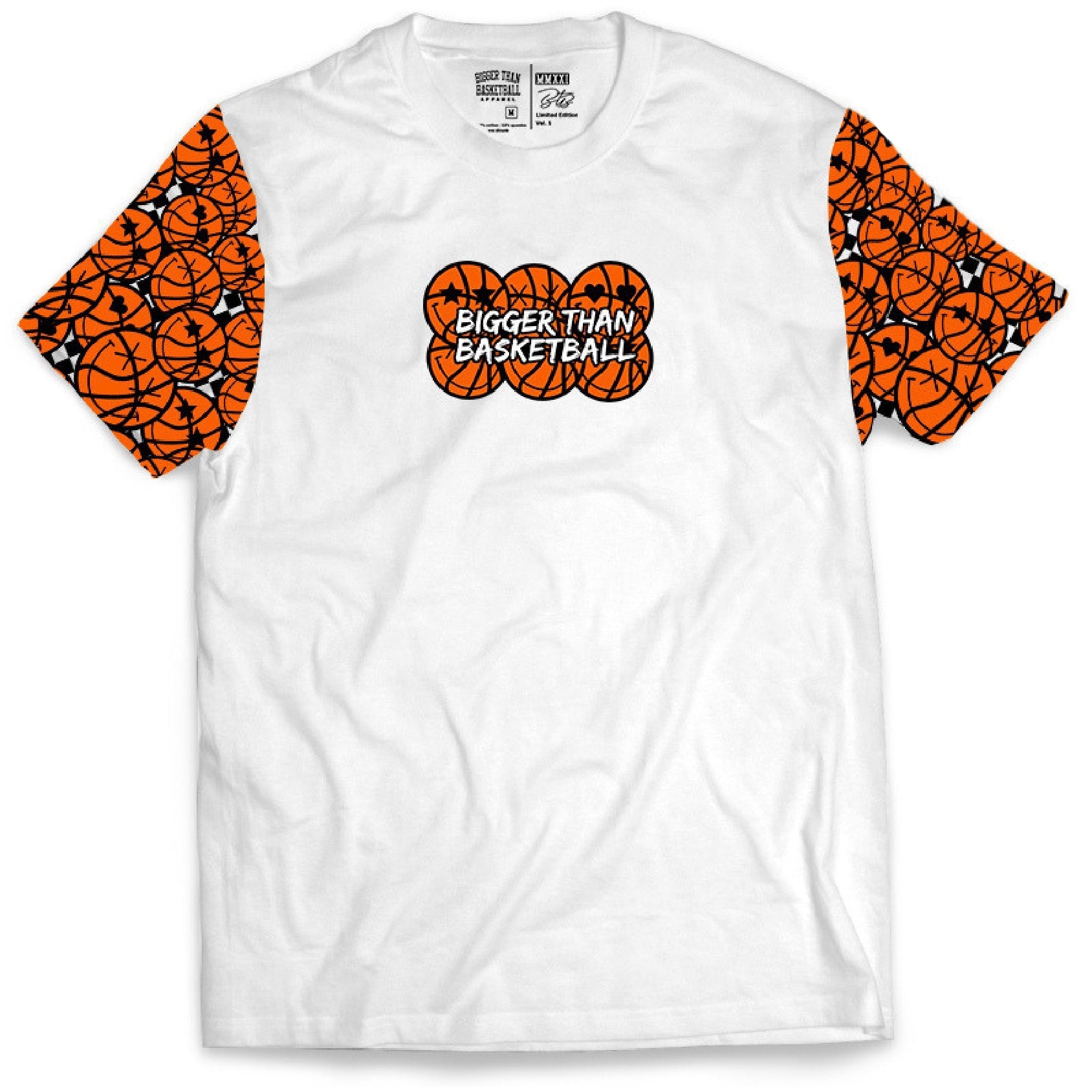 Game Face - T-Shirt - White – Bigger Than Basketball