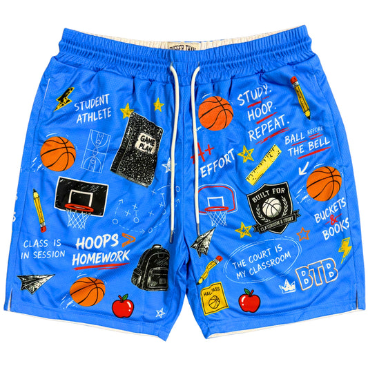 School of Buckets - Shorts - Carolina Blue