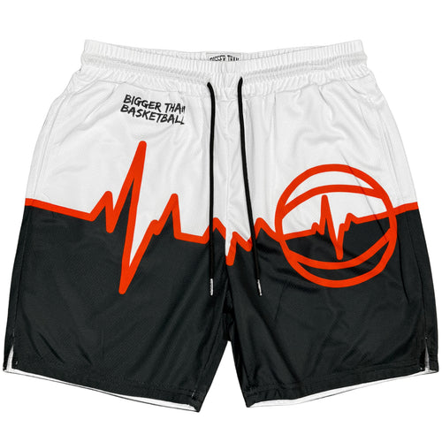 Lifeline - Shorts - Black / White