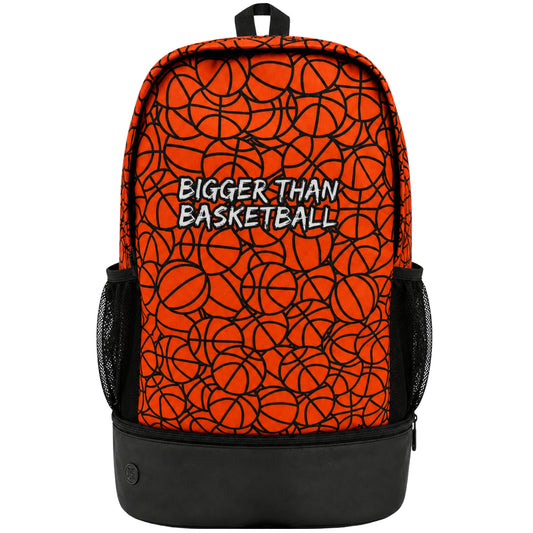 Basketball Pattern Hybrid Backpack