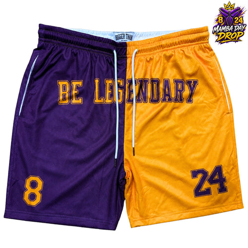 Be Legendary 8/24 - Shorts - Purple/Gold