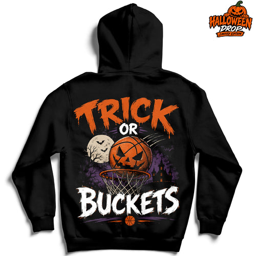 Trick or Buckets - Hoodie - Black