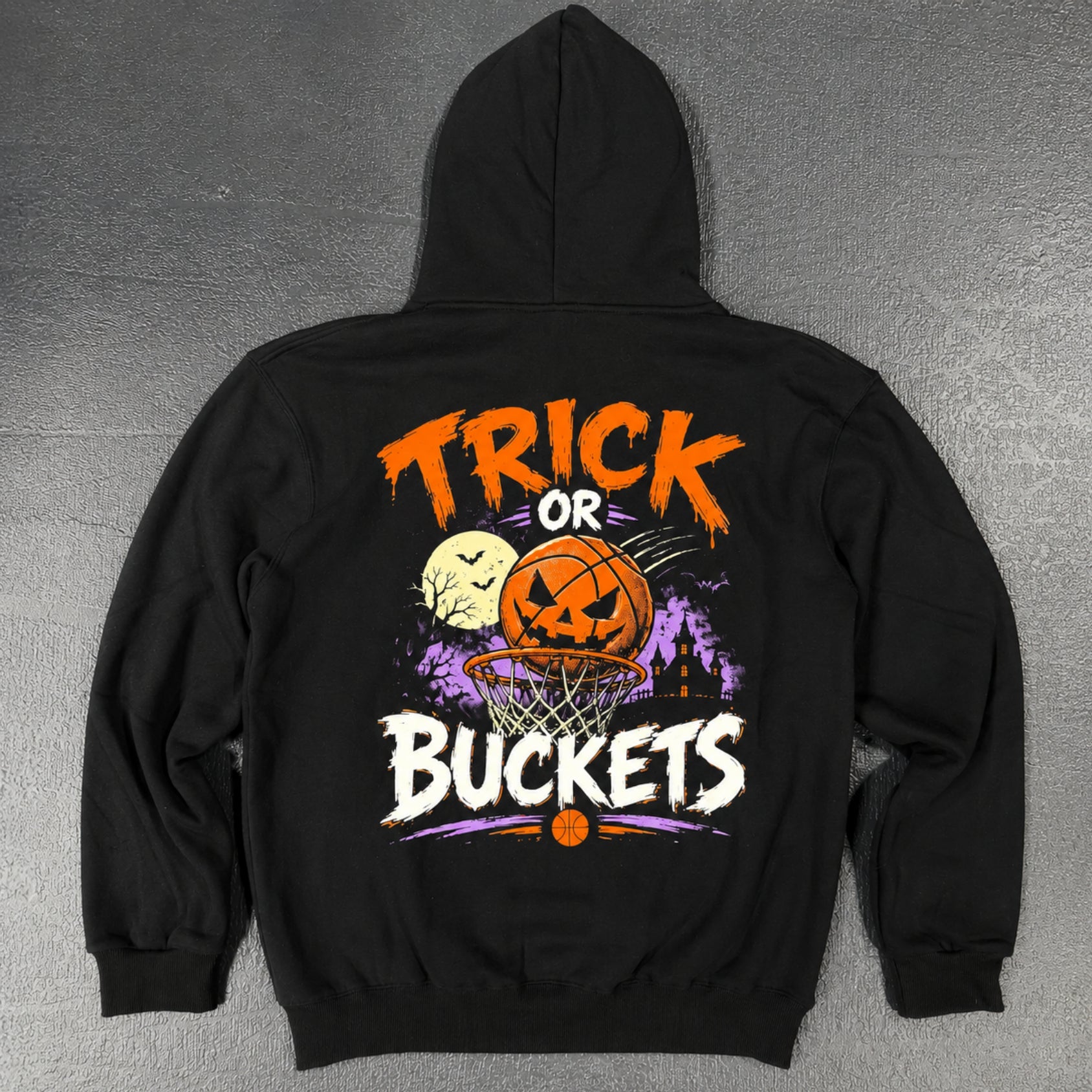 Trick or Buckets - Hoodie - Black