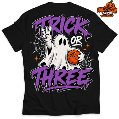 Trick or Three - T-Shirt - Black