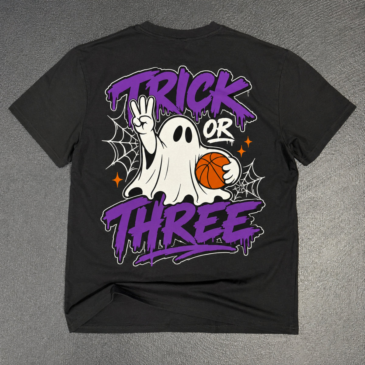 Trick or Three - T-Shirt - Black
