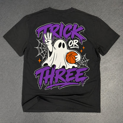 Trick or Three - T-Shirt - Black
