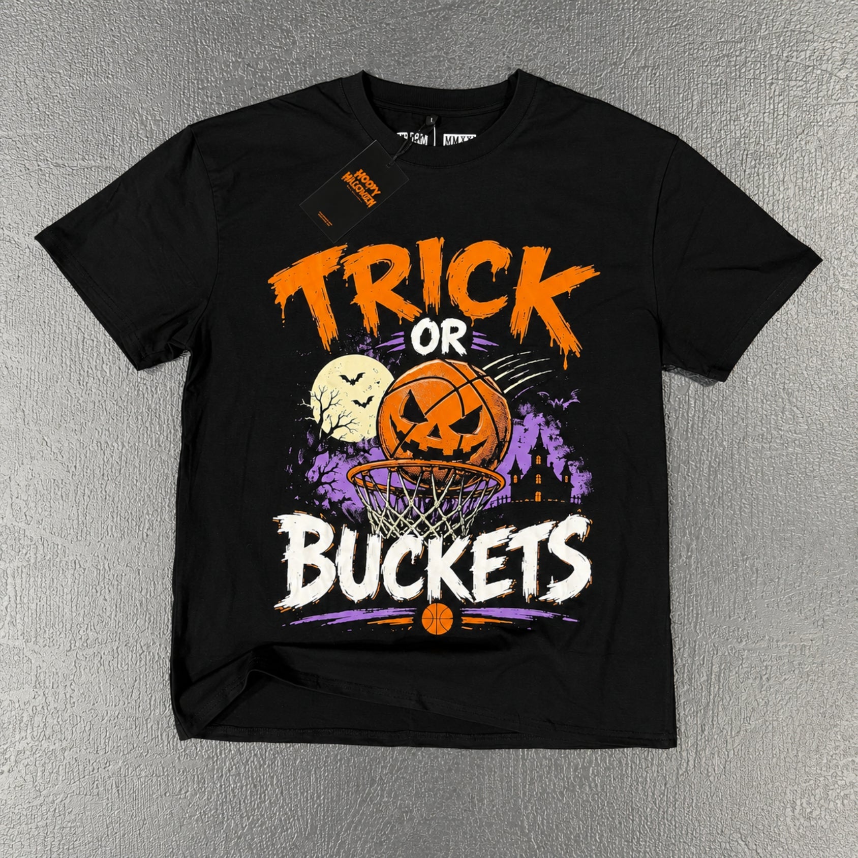 Trick or Buckets - T-Shirt - Black