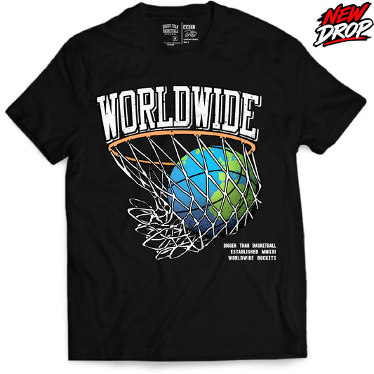 Worldwide Buckets - T-Shirt - Black