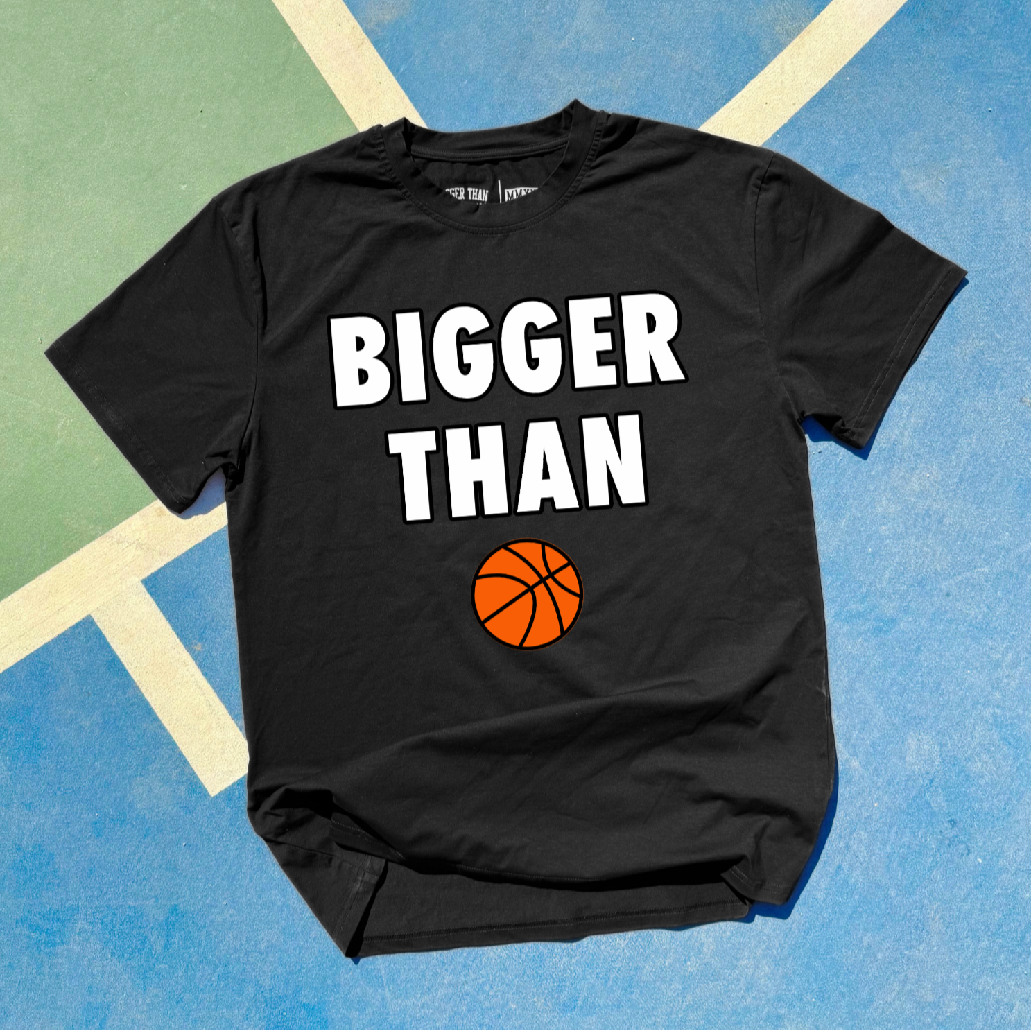 Bigger Than 🏀 - T-Shirt - Black