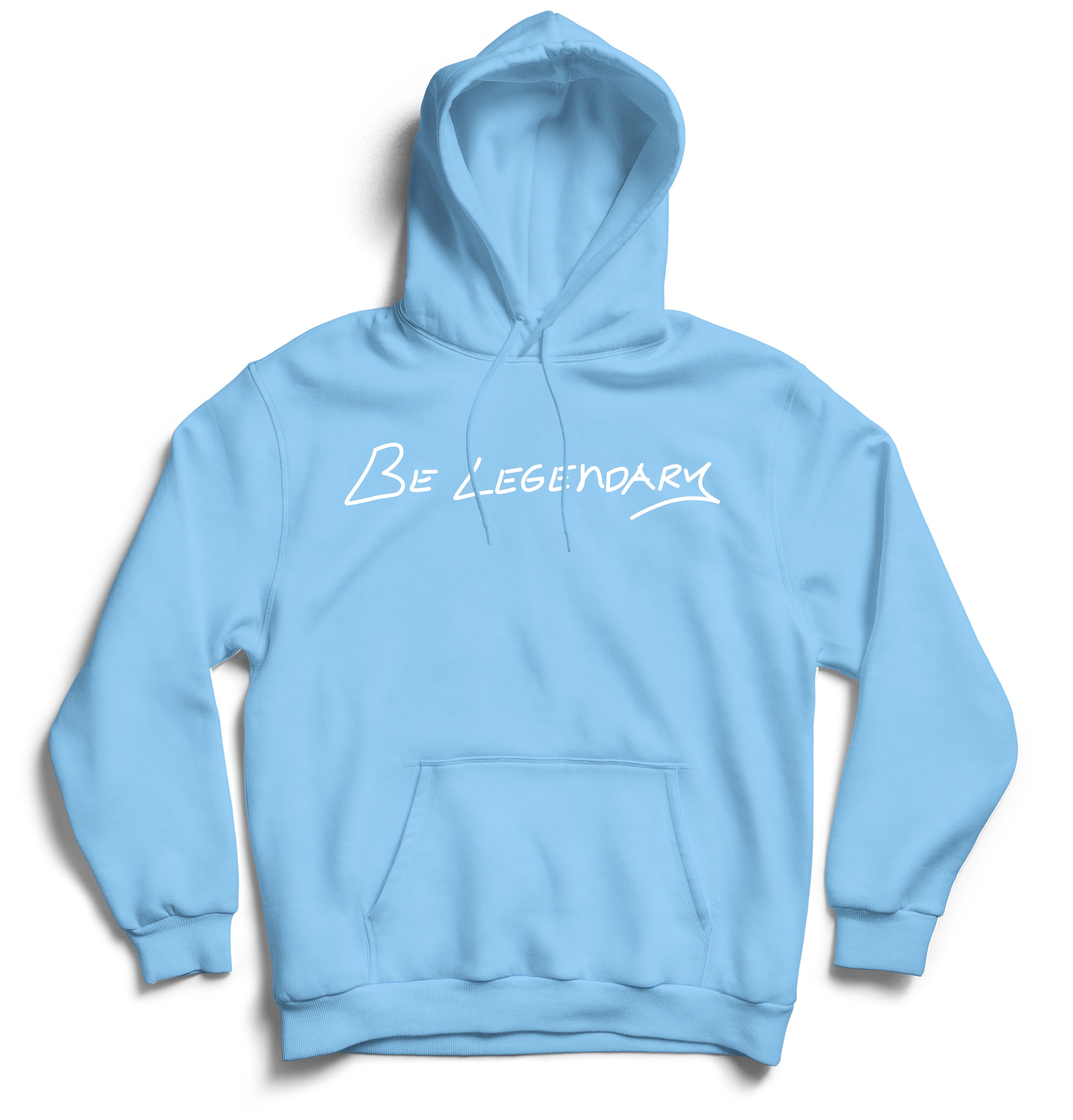 Be Legendary - Hoodie - Light Blue
