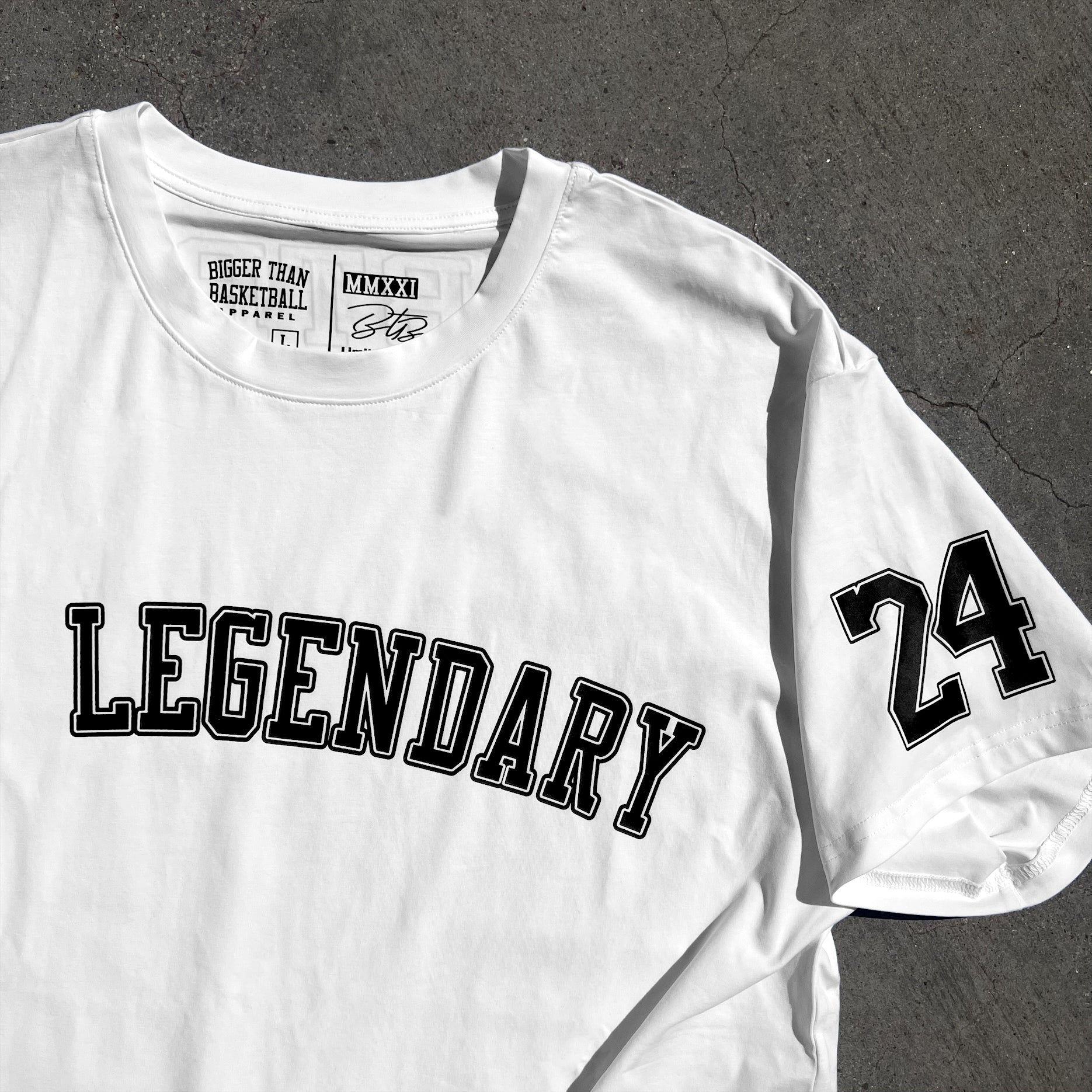 Be Legendary 8/24 - T-Shirt - White