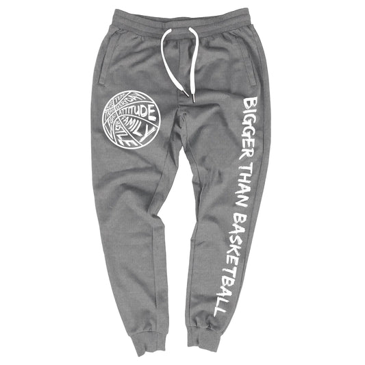 Bigger Than Basketball - Joggers - Grey