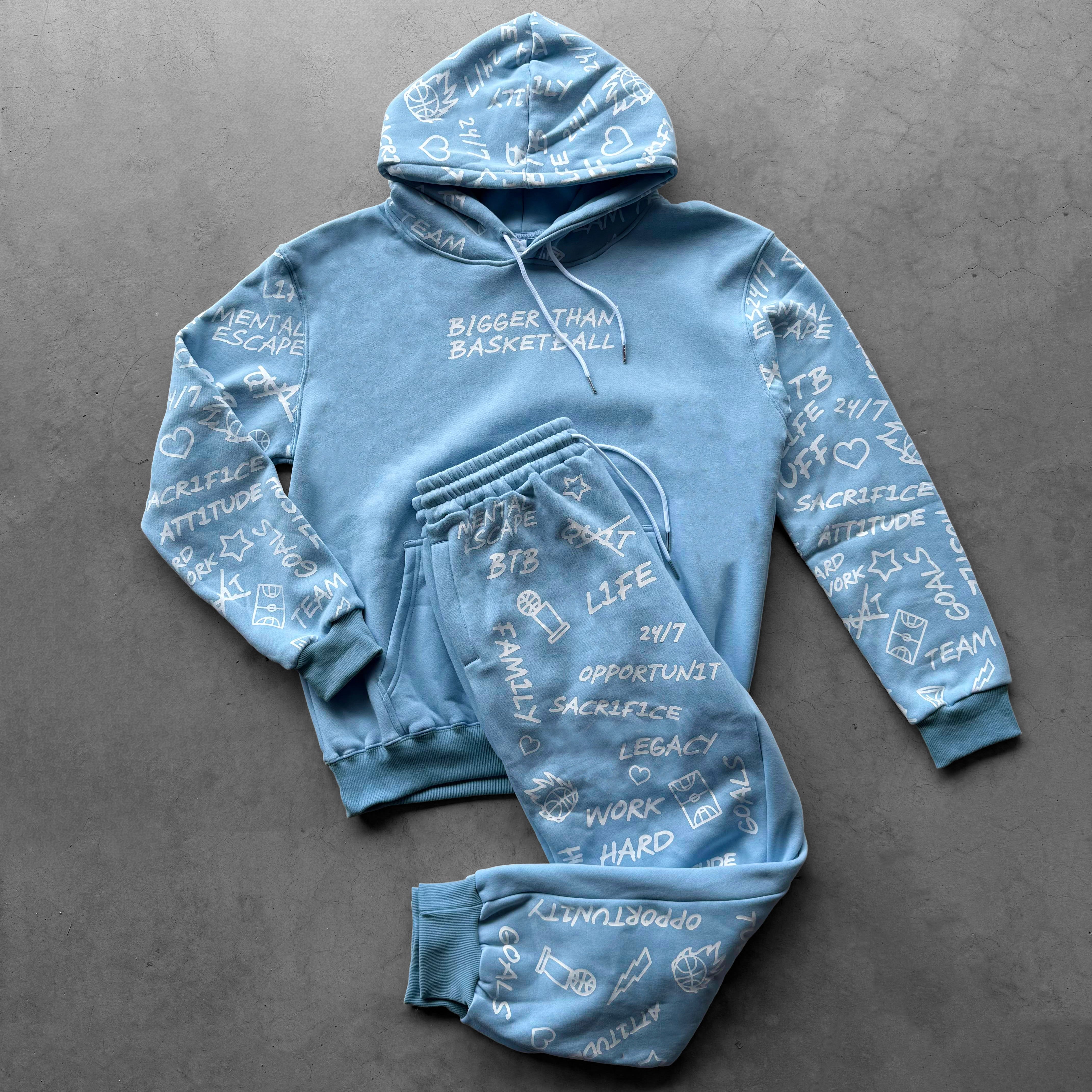 Emotions - Hoodie - Light Blue