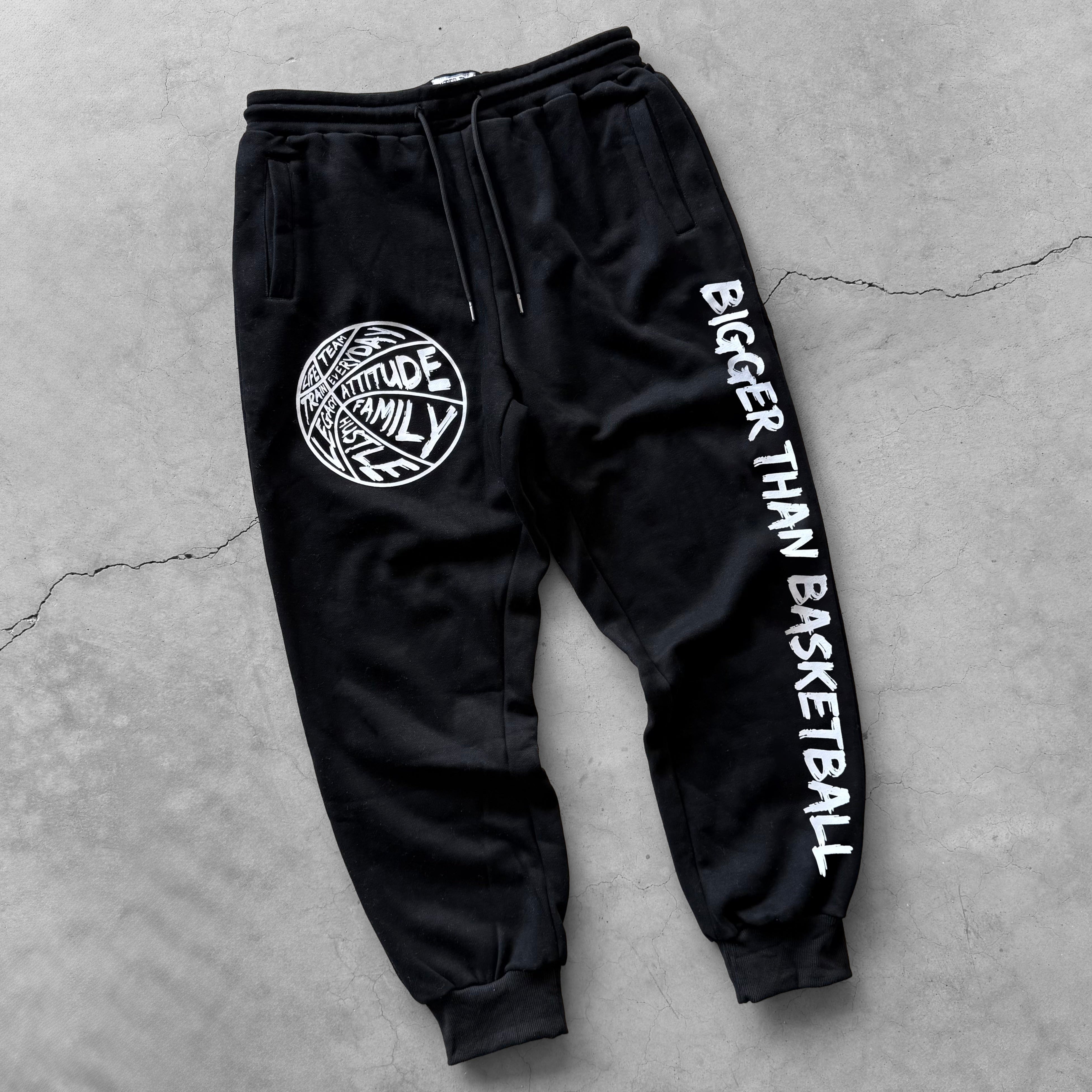 Bigger Than Basketball - Joggers - Black