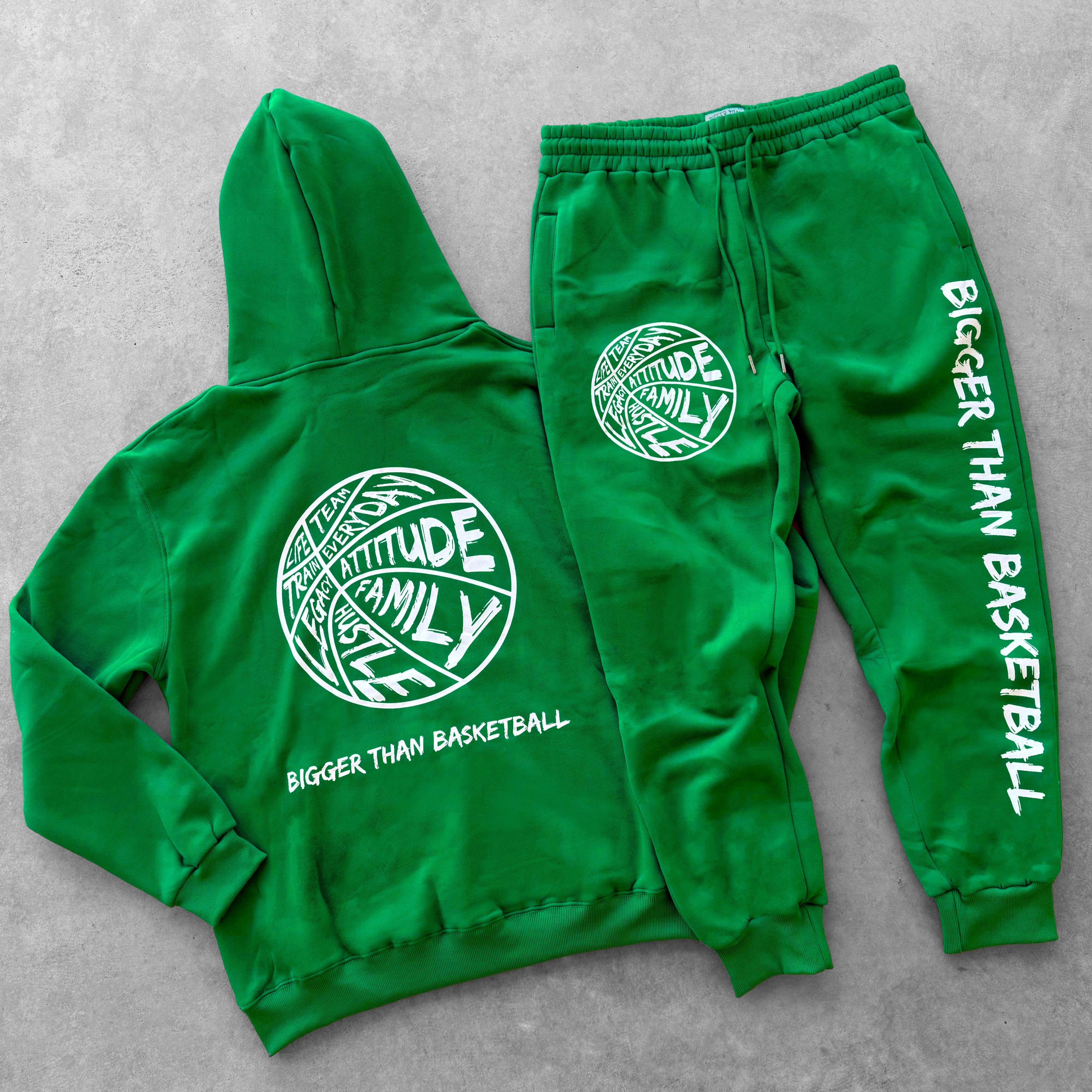 Bigger Than Basketball - Joggers - Green