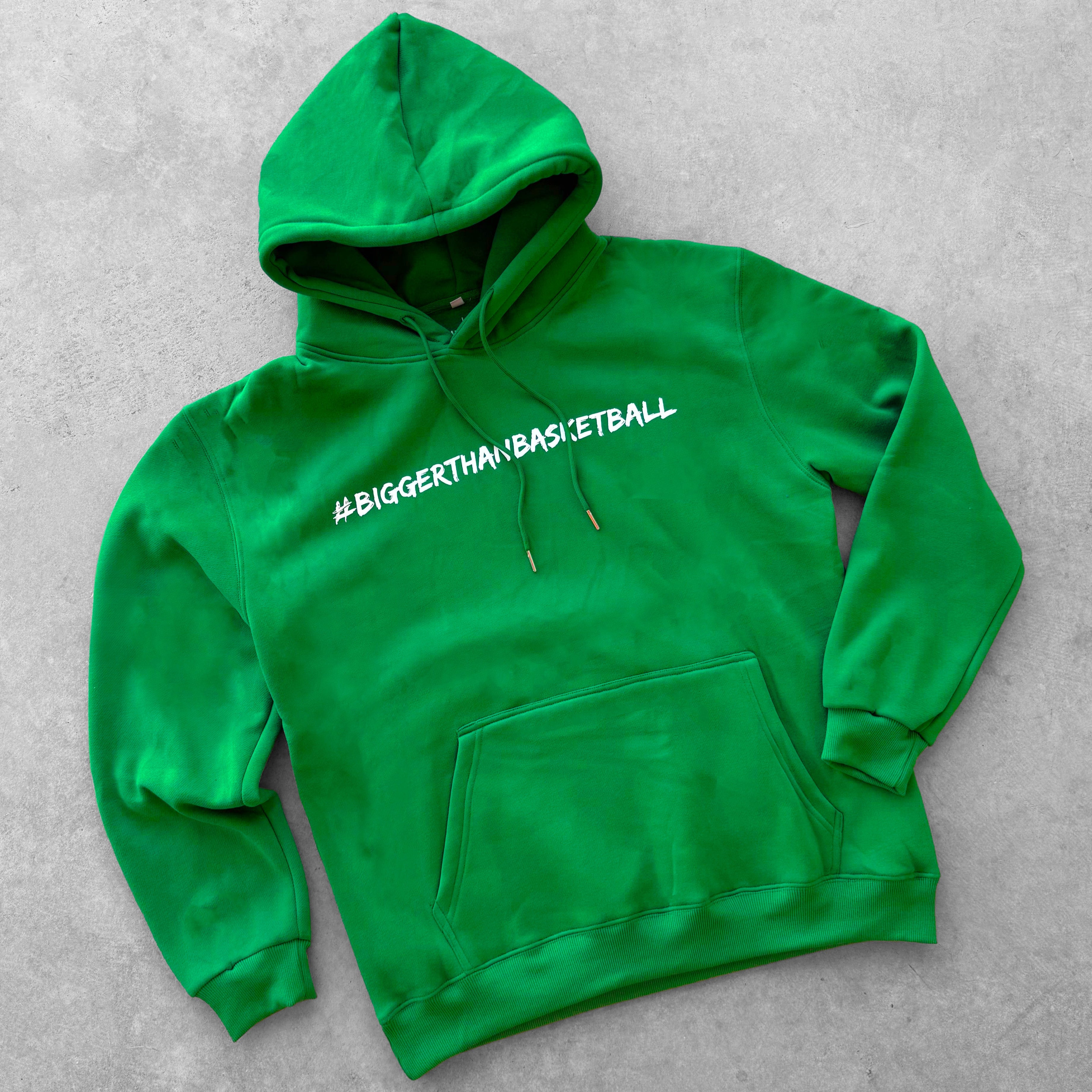 Bigger Than Basketball - Hoodie - Green