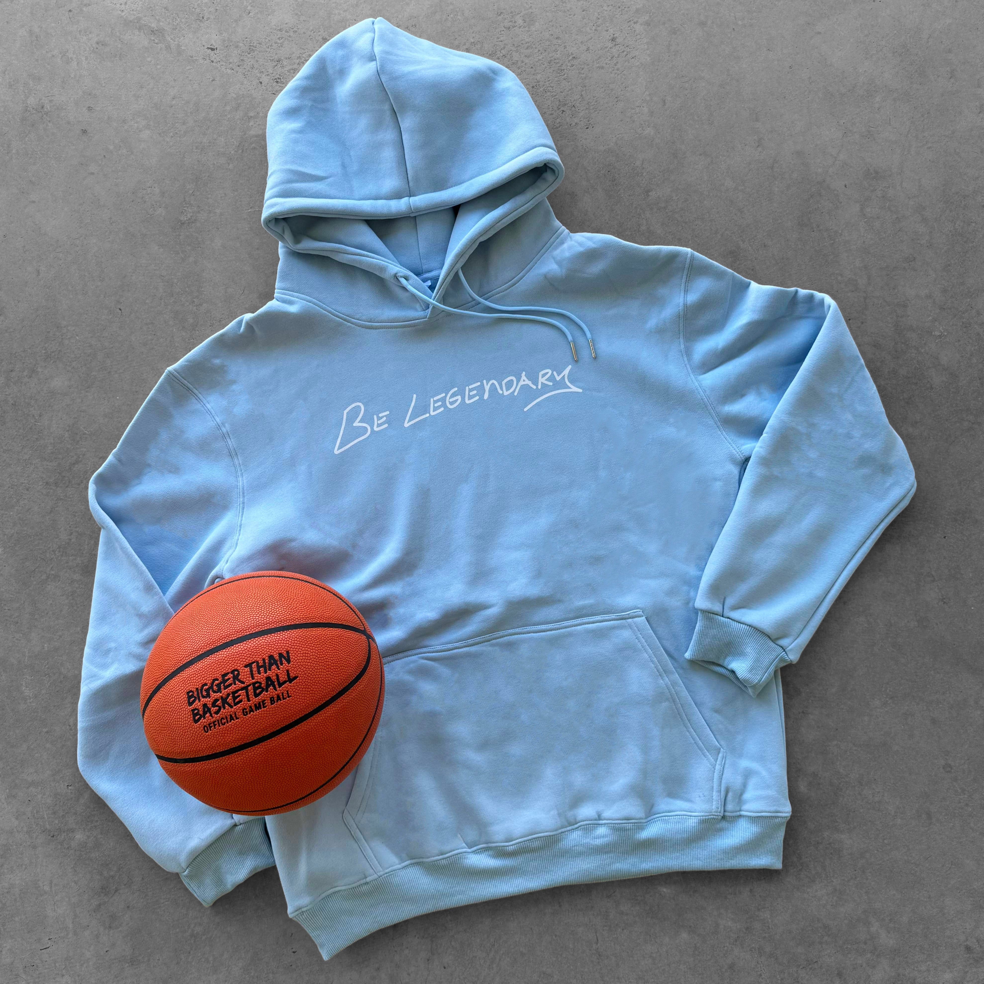 Be Legendary - Hoodie - Light Blue