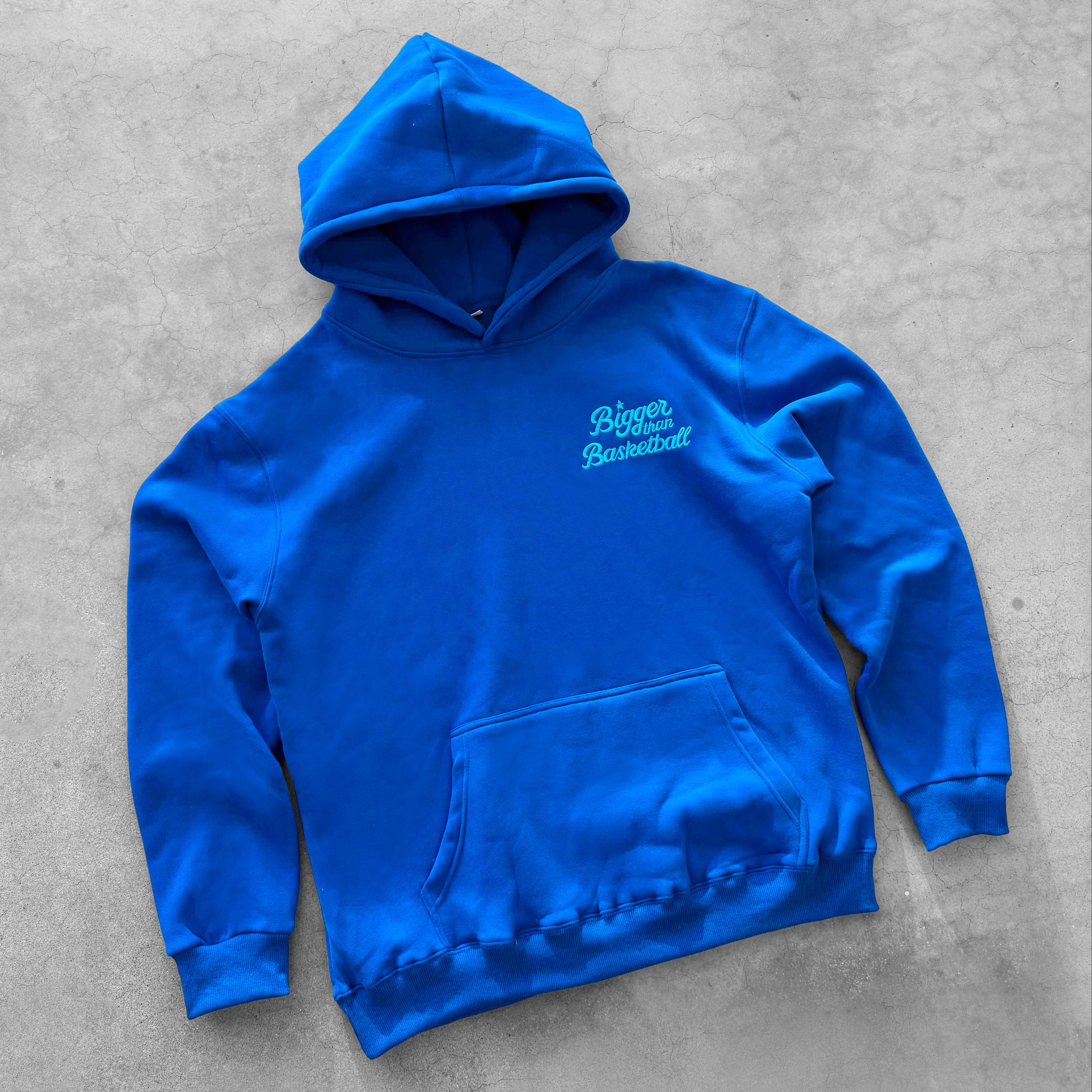 BTB Signature - Embroidered Hoodie - Blue