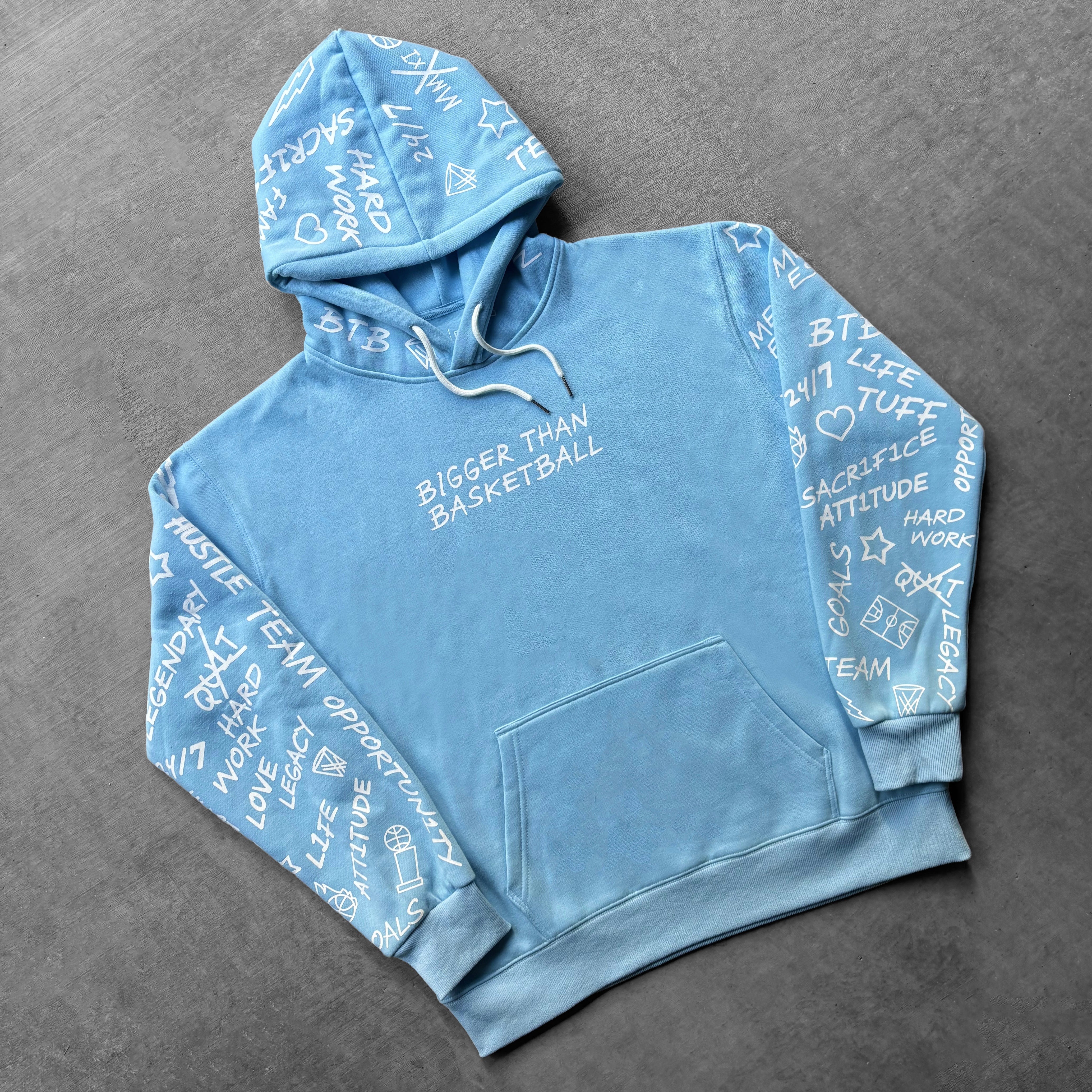 Emotions - Hoodie - Carolina Blue