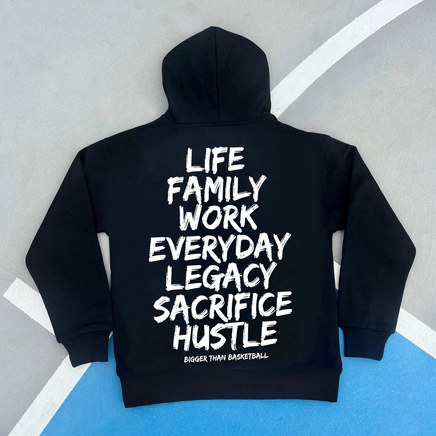 Basketball is Life Hoodie - Youth - Black