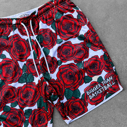 Rose Garden - Shorts - White