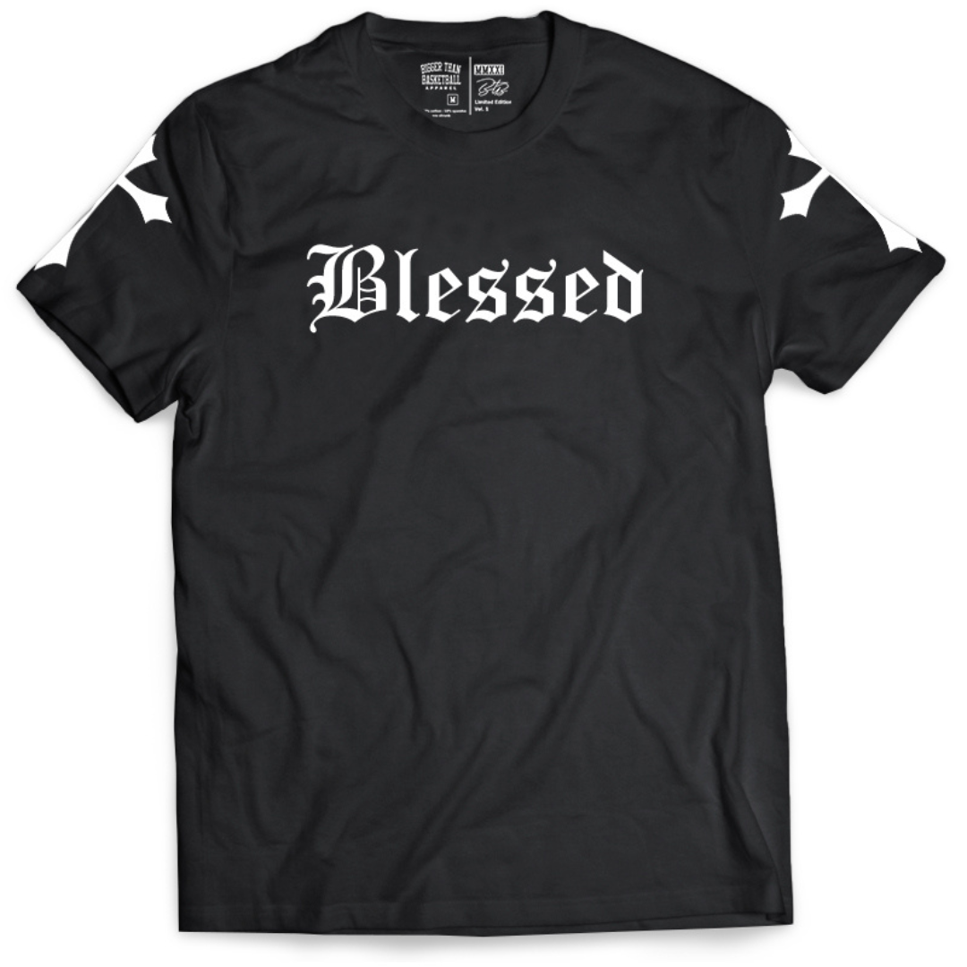 Blessed - T-Shirt - Black