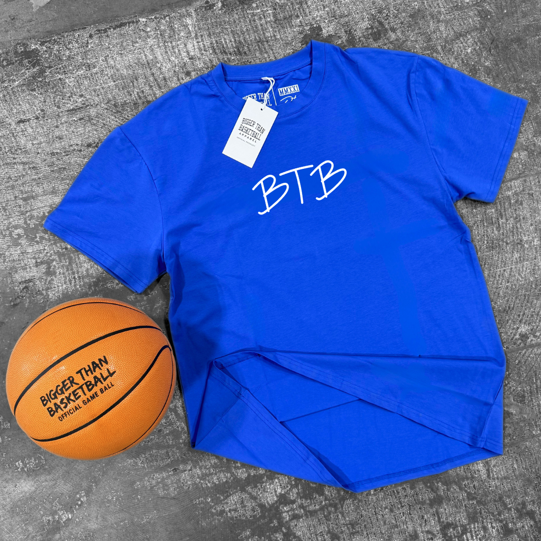 Too Busy Getting Buckets - T-Shirt - Blue
