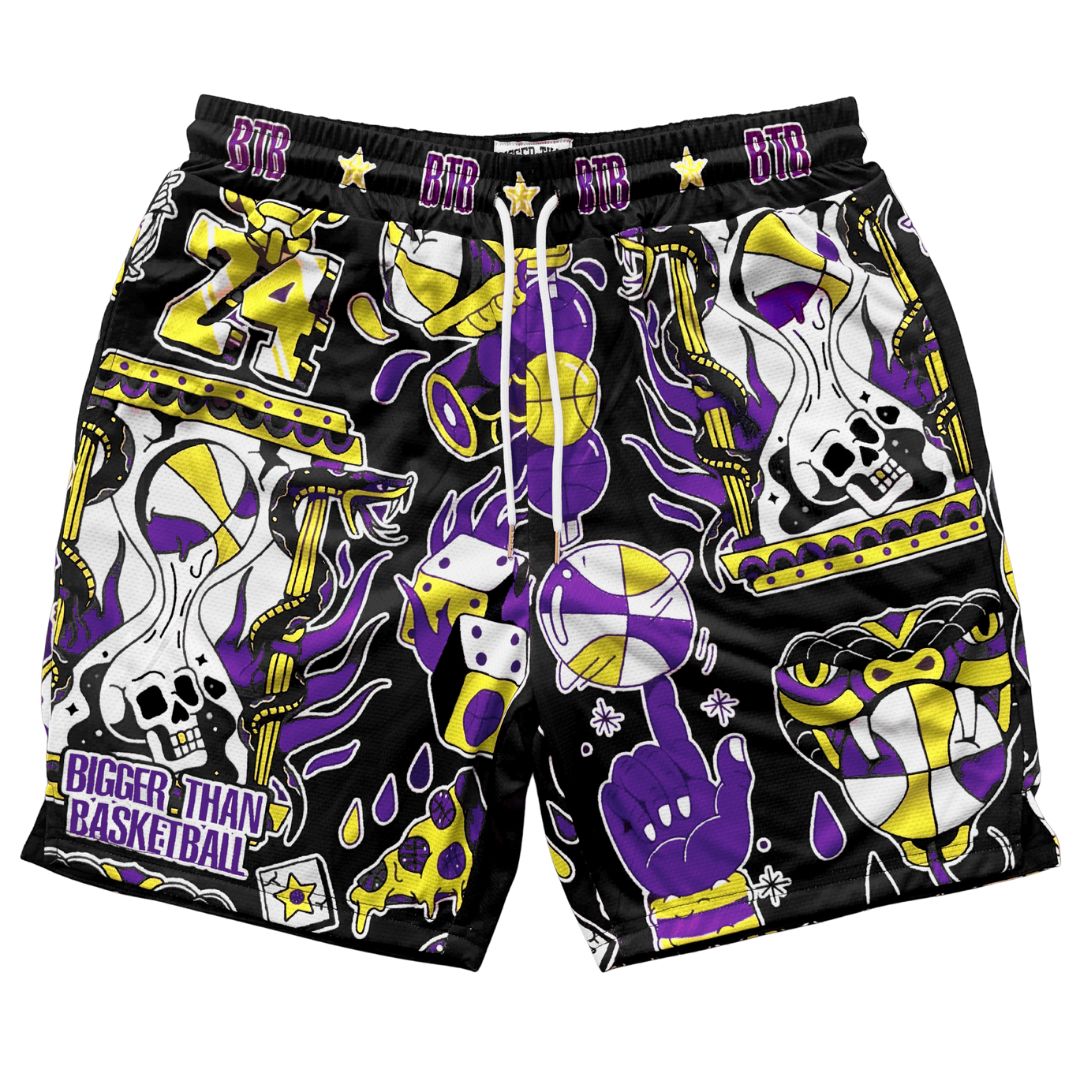 Mamba Madness Shorts Black – Bigger Than Basketball