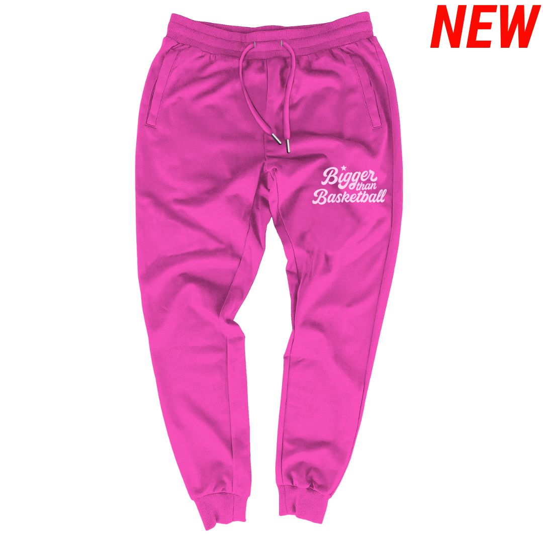 BTB Signature - Embroidered Joggers - Pink